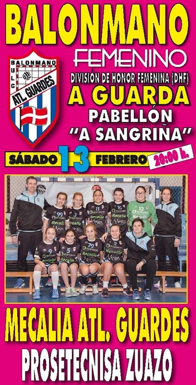 O MECALIA ATL. GUARDS RECIBE ESTE SBADO NA SANGRIA  PROSETECNISA SUAZO