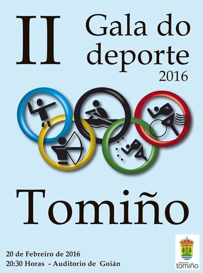 TOMIO PREMIA S MELLORES DEPORTISTAS DO ANO 2015 NA II GALA DO DEPORTE