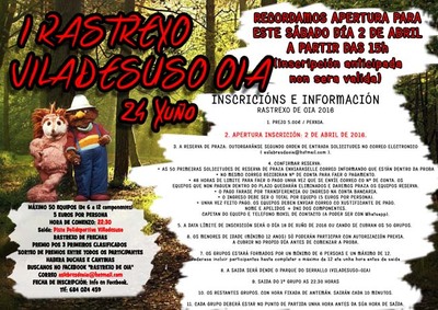 I rastrexo Viladesuso-Oia 24 xuo 2016