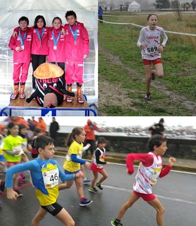 O EQUIPO BENXAMN DA S.A. DO TREGA CAMPIN GALEGO DE CAMPO A TRAVS MIXTOS