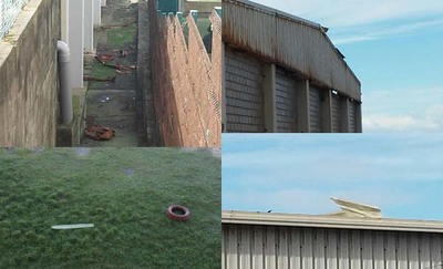 PAIS E NAIS DE ALUMNOS DO CEIP AS SOLANAS DE A GUARDA MANIFESTAN O SEU MALESTAR POLO ESTADO DO PAVILLN