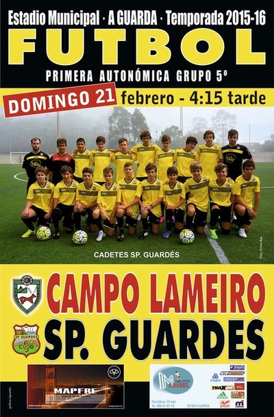 O SPORTING GUARDS ENFRNTASE ESTE DOMINGO  CAMPO LAMEIRO