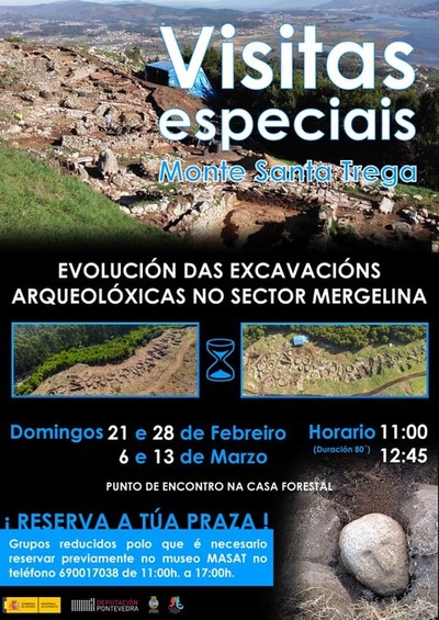 VISITAS ESPECIAIS NO SECTOR DE MERGELINA DO CASTRO DE SANTA TREGA PARA OS PRXIMOS DOMINGOS