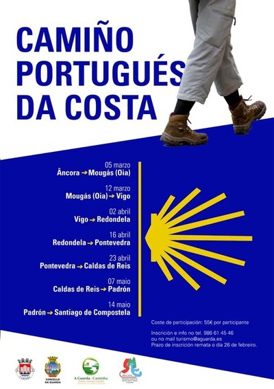 CAMINHA-A GUARDA CAMIAN A SANTIAGO