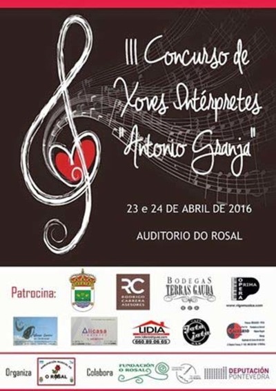 III CONCURSO DE XOVES INTRPRETES ANTONIO GRANJA