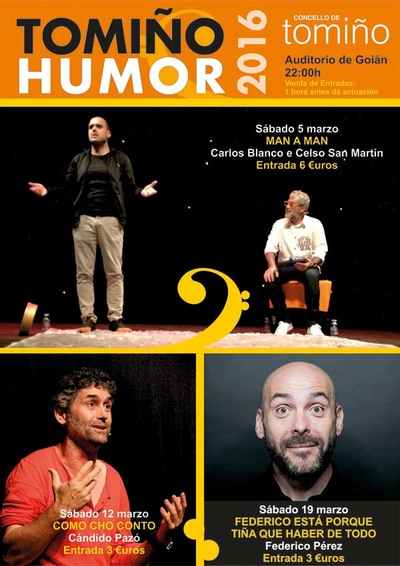 A PROGRAMACIN CULTURAL DE TOMIO, CONTINA ESTE SBADO CO ESPECTCULO CNDIDO PAZ