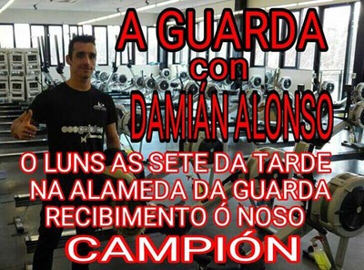 RECEPCIN  REMEIRO GUARDS DAMIN ALONSO ESTE LUNS S 7 DA TARDE