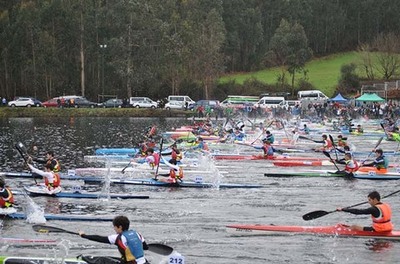 KAYAK TUDENSE Y BREOGN DE O GROVE VENCEDORES EN SENIOR