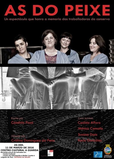 O CIM CON MOTIVO DO DA INTERNACIONAL DA MULLER PRESENTA A OBRA -AS DO PEIXE-