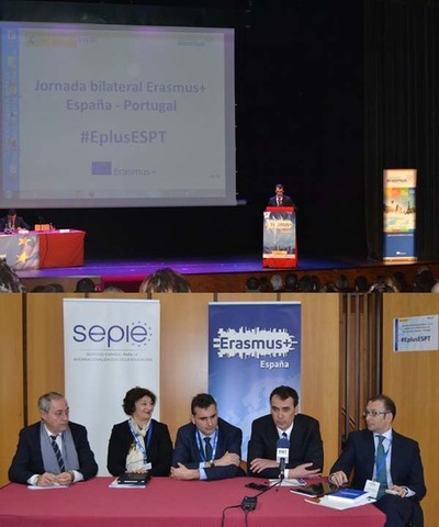 MIS DE 200 PERSOAS PARTICIPARON NA XORNADA BILATERAL DE ERASMUS+ NO MBITO DA EDUCACIN DE ESPAA E PORTUGAL