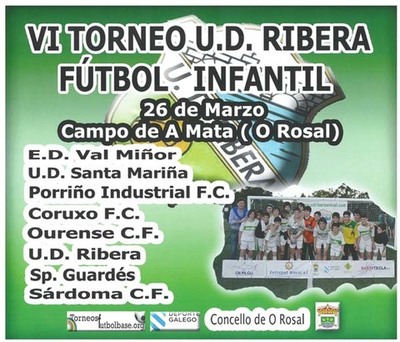 VI TORNEO FUTBOL INFANTIL UD RIBERA 26 MARZO 2016