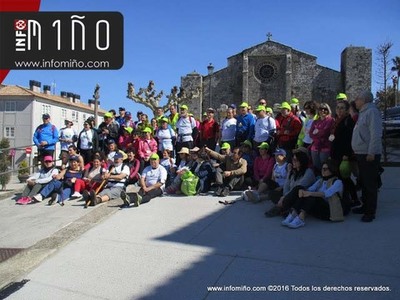 ESPECIAL - O PASADO SBADO REALIZOUSE A 2 ETAPA DO CAMIO PORTUGUS POLA COSTA ENTRE OIA E VIGO