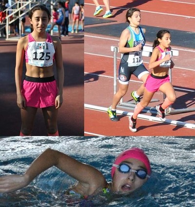 ELSA PENA SUBCAMPIONA DO NADA E CORRE