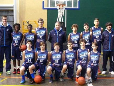 O XOGADOR GIRMA PIEIRO DO CLUBE BALONCESTO TUI PARTICIPAR NO CAMPIONATO DE ESPAA DE SELECCINS DE MINIBASQUET