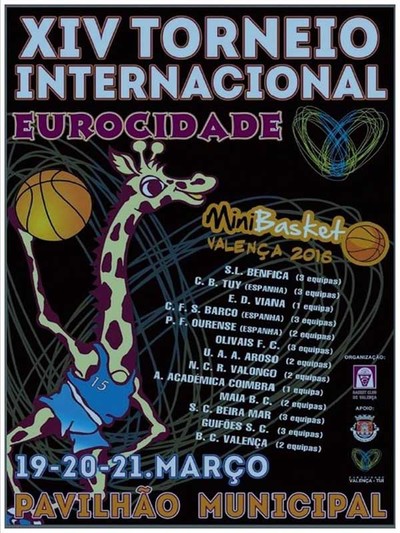 MIS DE 400 PARTICIPANTES NO TORNEO INTERNACIONAL DE MINIBASKET EUROCIDADE