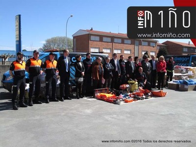 ESPECIAL - ENTREGA DE MATERIAL DE EMERXENCIAS A CONCELLOS DA ZONA TRANSFRONTEIRIZA