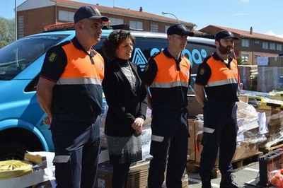TOMIO RECIBE MATERIAL CONTRA INCENDIOS Y UN EQUIPO DE EXCARCELACIN PARA PROTECCIN CIVIL