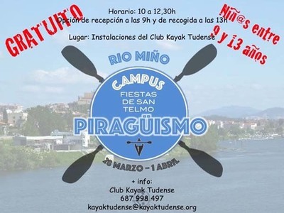 CAMPUS DE PIRAGISMO DEL KAYAK TUDENSE