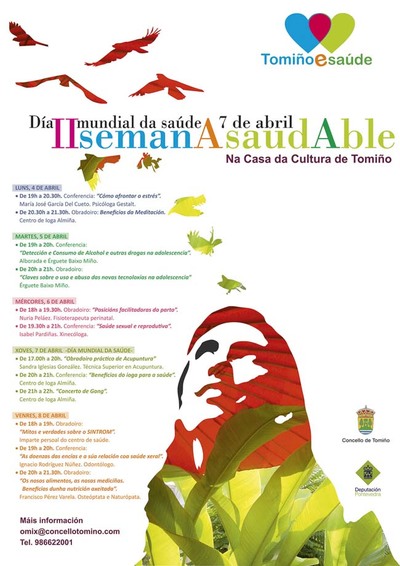 II SEMANA SAUDABLE DO 4  8 DE ABRIL EN TOMIO