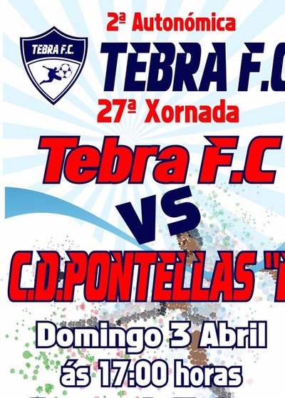 ESTE DOMINGO TEBRA FC - CD PONTELLAS -B-