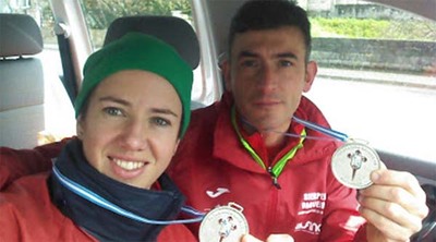 BOA PARTICIPACIN DE ATLETISMO TREGA NO CAMPIONATO GALEGO DE TRAIL LARGO