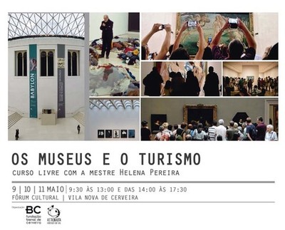 FBAC ACOLHE CURSO LIVRE -OS MUSEU E O TURISMO- EM MAIO