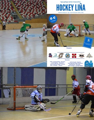 A GUARDA HOCKEY LIA PARTICIPA ESTE DOMINGO EN VIGO NA 5 SEDE GALEGA DE HOCKEY LIA