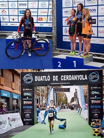 A TOMIESA IRIA RODRGUEZ DOMINA NA CATEGORA CADETE DO CAMPIONATO DE ESPAA DE DATLON