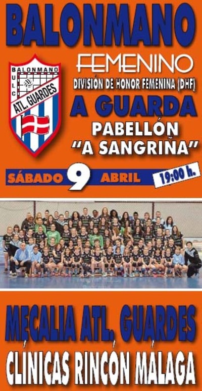 ESTE SBADO MECALIA ATL. GUARDS - CLNICAS RINCN MLAGA