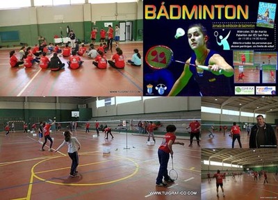 TUI ACOGI UNA JORNADA DE EXHIBICIN DE BDMINTON