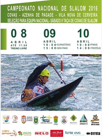 COVAS NA ROTA DO SLALOM NACIONAL E INTERNACIONAL