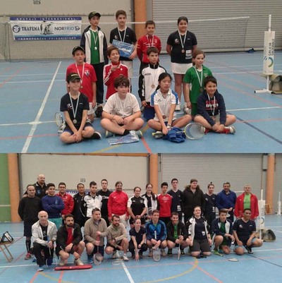 NUEVA PARTICIPACIN DEL CLUB BDMINTON TUI EN EL CIRCUITO BABOLAT-DEPORTES CARLOS MIGUEL