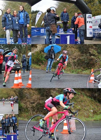 NOVA VICTORIA DE ELSA PENA NO CAMPIONATO PROVINCIAL DE DUATLN ESCOLAR DE LUGO