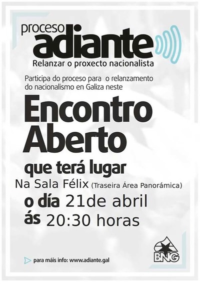 RELNZASE O PROXECTO NACIONALISTA EN TUI ESTE XOVES A TRAVS DUNHA ASEMBLEA ABERTA