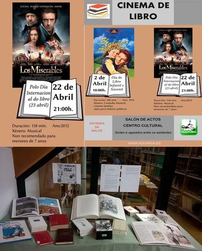 CONMEMORACIN DO DA DO LIBRO CON CINEMA, CONTOS CONTADOS E EXPOSICIN NA BIBLIOTECA MUNICIPAL DE A GUARDA