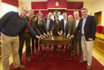 OS ALCALDES DO TERRITORIO DO GRUPO DE DESENVOLVEMENTO RURAL MAIV BAIXO MIO INAUGURAN O PROCESO PARTICIPATIVO PARA A ELABORACIN DA SA ESTRATEXIA