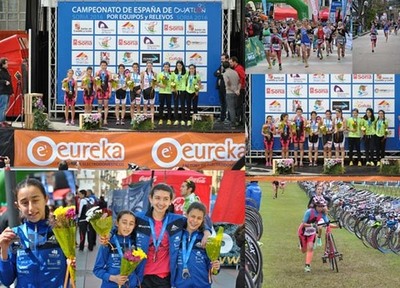 A GUARDESA ELSA PENA PARTICIPA CO LUGO FLUVIAL NO CAMPIONATO DE ESPAA DE DATLON POR RELEVOS