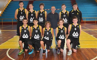 O EQUIPO INFANTIL MASCULINO DO CLUB BALONCESTO TUI PROCLAMOUSE CAMPIN DA LIGA GALEGA INFANTIL