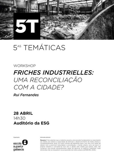 FRICHES INDUSTRIELLES: UMA RECONCILIAÇÃO COM A CIDADE?