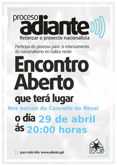 RELNZASE O PROXECTO NACIONALISTA NO ROSAL ESTE VENRES A TRAVS DUNHA ASEMBLEA ABERTA