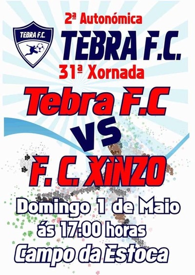 ESTE DOMINGO TEBRA FC - FC XINZO
