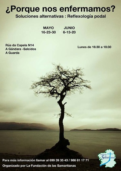 LA FUNDACIN LAS SAMARITANAS ORGANIZA UN CURSO DE SOLUCIONES ALTERNATIVAS: REFLEXOLOGA PODAL
