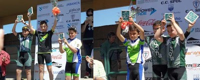 CC O ROSAL: PODIOS DE PABLO E YASIR EN PORRIO