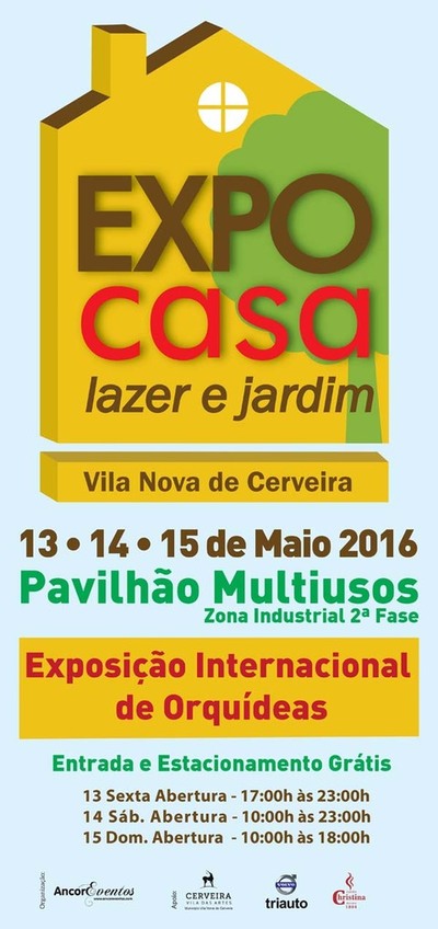 I EXPO CASA LAZER E JARDIM DE CERVEIRA DE 13 A 15 DE MAIO 