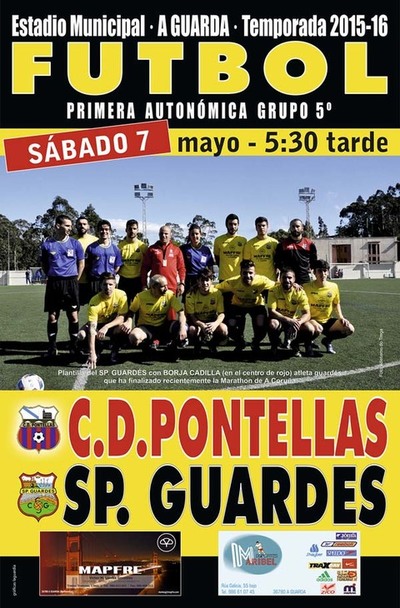 ESTE SBADO SPORTING GUARDS - CD PONTELLAS