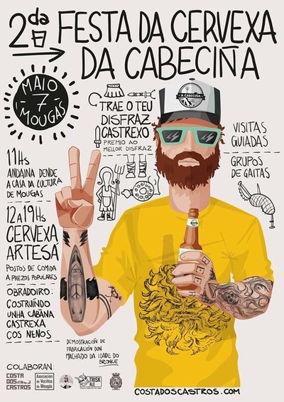 ESTE SBADO CELBRASE A II FESTA DA CERVEXA DA CABECIA EN MOUGS