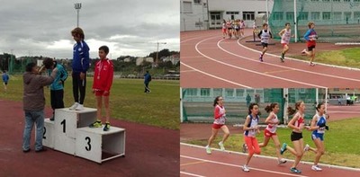 MEDALLAS DE BRONCE E PRATA PARA DOUS DEPORTISTAS DE ATLETISMO TREGA NO CAMPIONATO PROVINCIAL DE ATLETISMO XOGADE