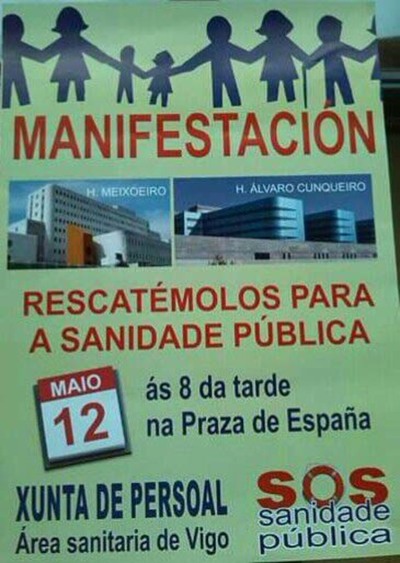 A AGRUPACIN SOCIALISTA DE A GUARDA FACILITA UN AUTOBUS PARA A MANIFESTACIN POLA DEFENSA DA SANIDADE PBLICA ESTE XOVES EN VIGO