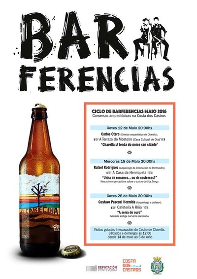 UN CICLO DE BARFERENCIAS INAUGURA A CAMPAA DE ESCAVACIN NO CASTRO DE CHAVELLA