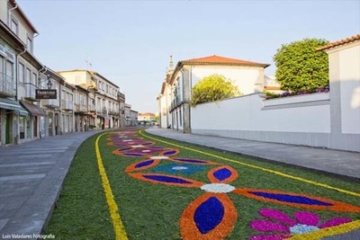 CMARA DE CAMINHA PROMOVE FESTA DE CORPO DE DEUS FAZENDO PERDURAR OS TAPETES DE FLORES ATRAVS DA FOTOGRAFIA